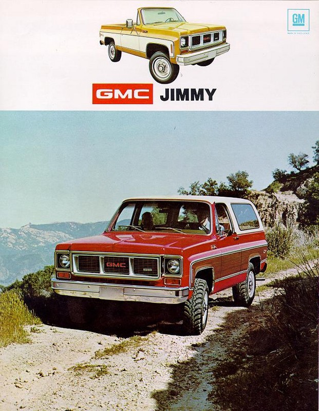 1974 GMC Jimmy Brochure Page 2